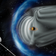 Illustration for article titled NASA has found a free particle accelerator floating in space
